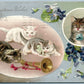 CATS PLAY with HORN ANTIQUE POSTCARD