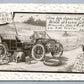 EARLY AUTOMOBILING ARTIST SIGNED ANTIQUE POSTCARD