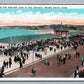 REVERE BEACH MA BAND STAND & SHELTER ANTIQUE POSTCARD