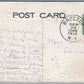 BROCTON NY UNION SCHOOL 1910 ANTIQUE POSTCARD