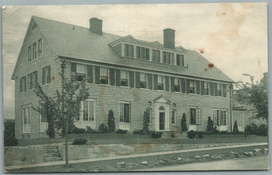 STATE COLLEGE PA PHI KAPPA FRATERNITY VINTAGE POSTCARD