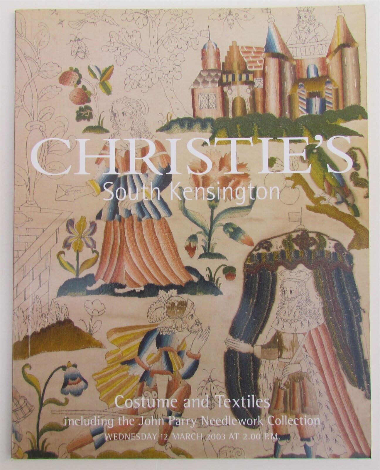 COSTUME & TEXTILES incl. JOHN PARRY COLLECTION 2003 CHRISTIE'S AUCTION CATALOG