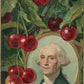 GEORGE WASHINGTON EMBOSSED 1910 ANTIQUE PATRIOTIC POSTCARD