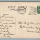 ASBURY PARK NJ DELPHIAN HOTEL ANTIQUE POSTCARD