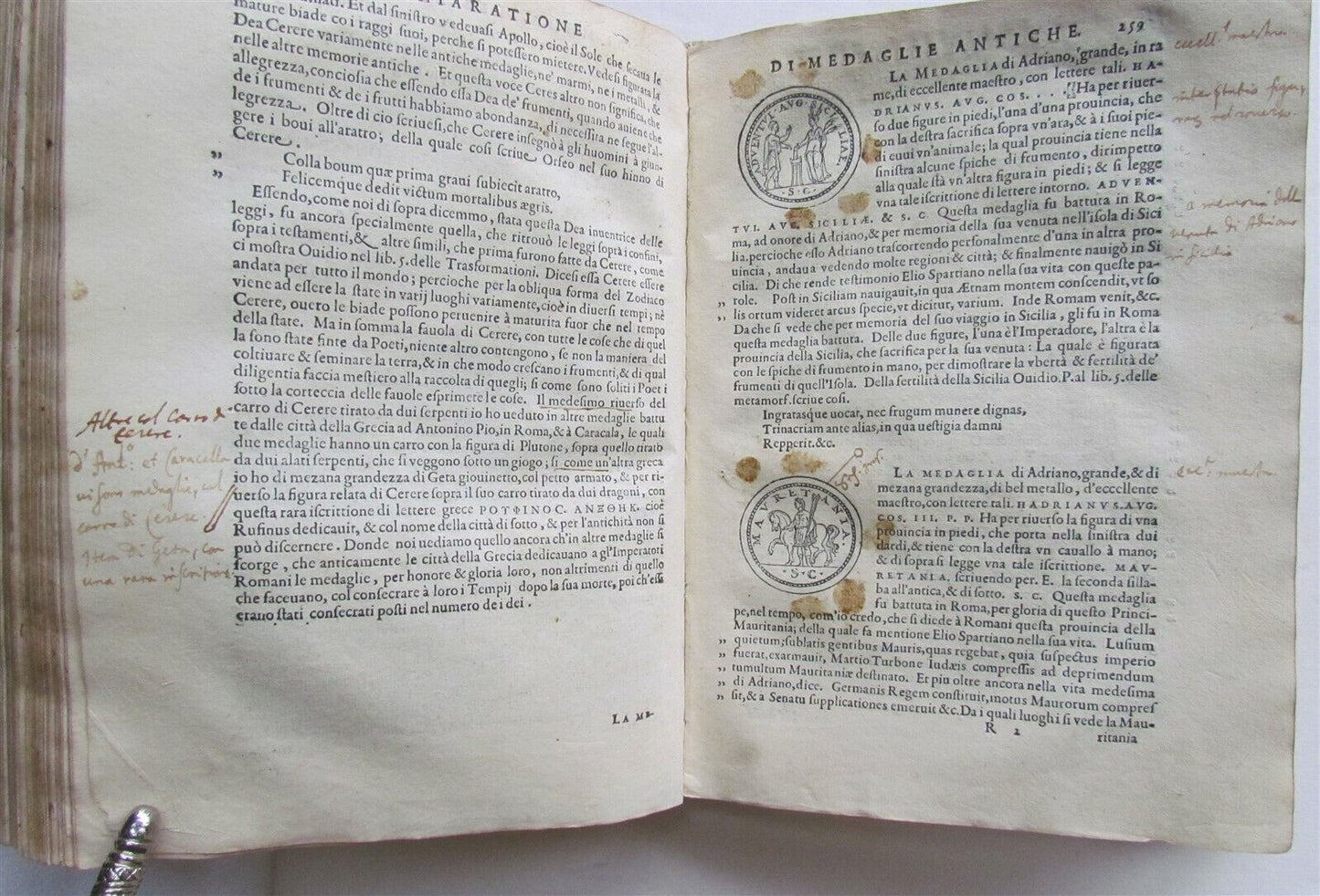 1584 NUMISMATICS ILLUSTRATED DISCORSO DI M.SEBASTIANO ERIZZO antique VELLUM