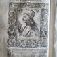 1577 ELOGIA VIRORUM LITERIS ILLUSTRIUM 63 ENGRAVINGS by Tobias Stimmer antique