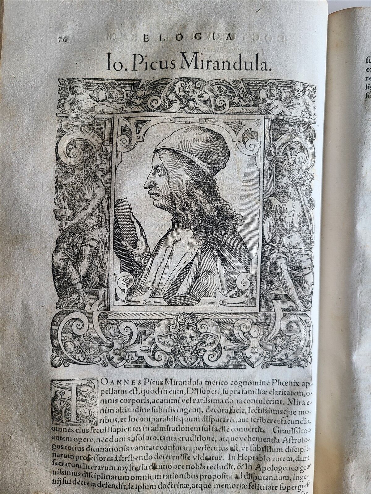 1577 ELOGIA VIRORUM LITERIS ILLUSTRIUM 63 ENGRAVINGS by Tobias Stimmer antique