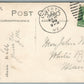 LIBERTY ME STREET VIEW ANTIQUE REAL PHOTO POSTCARD RPPC