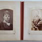 1880s PHOTO ALBUM VICTORIAN antique w/ decorative binding w/CDV 50 photos