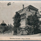 KUNSTLER-KOLONIE HAUS OLBRICH GERMAN ANTIQUE POSTCARD w/ STAMP