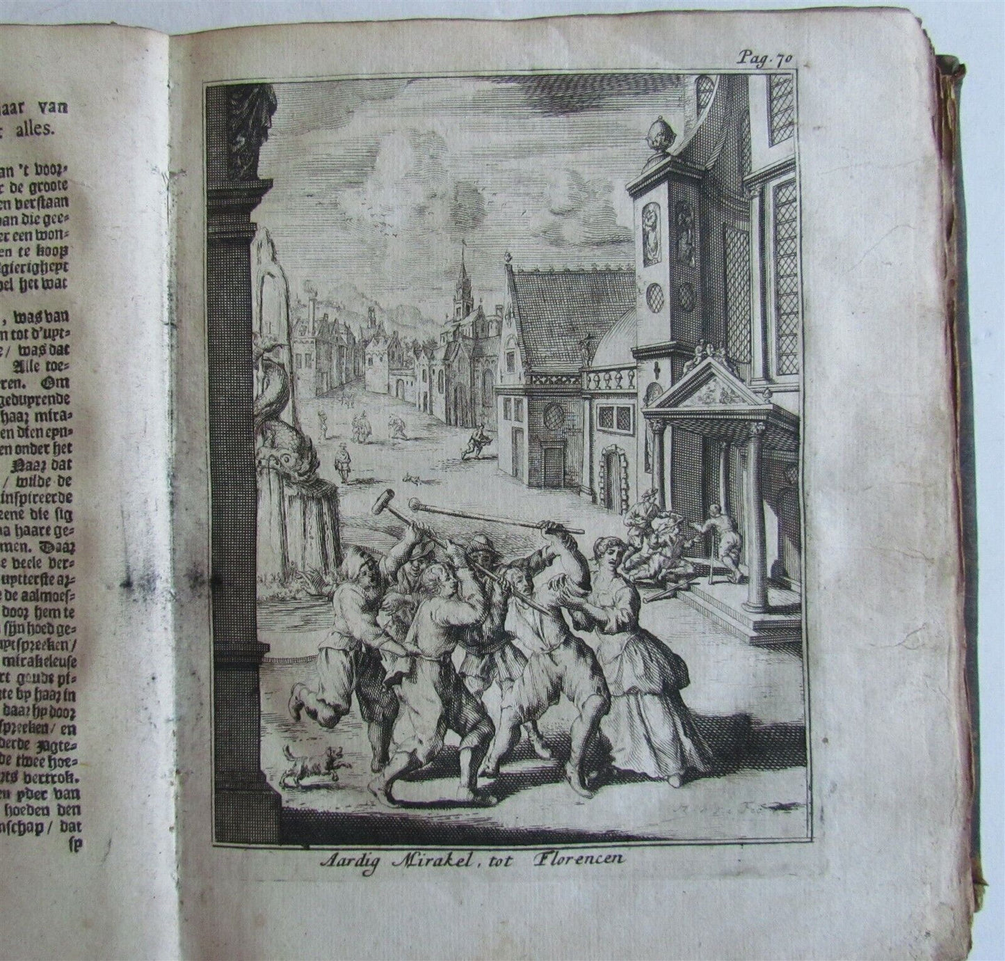 1700 ROMAN CHURCH HISTORY FRANCE ITALY GERMANY SWITZERLAND ILLUSTRATED antique