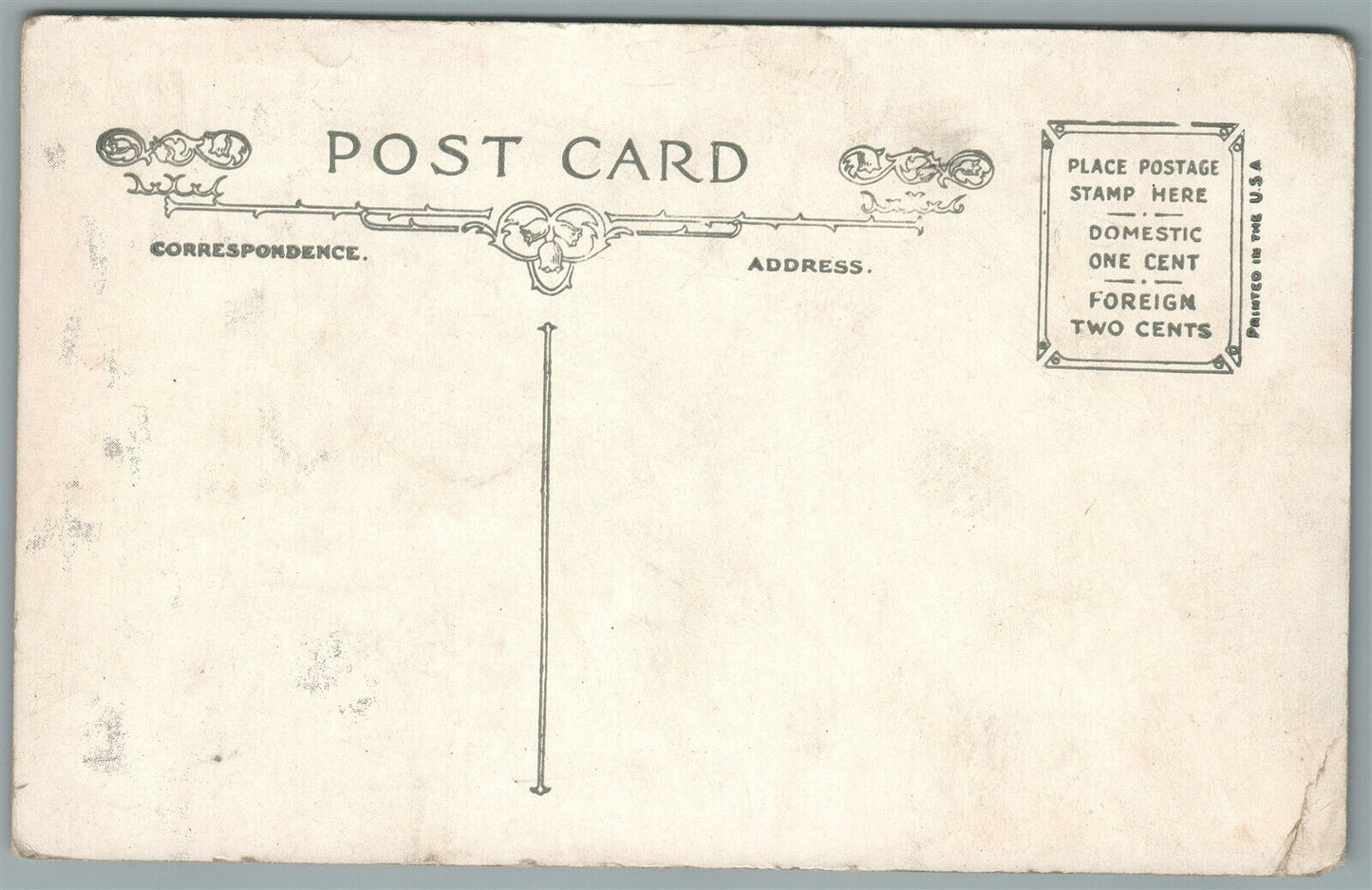 SETTING UP MACHINE GUN WWI ERA ANTIQUE POSTCARD