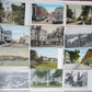 MAINE lot of 43 ME ANTIQUE POSTCARDS
