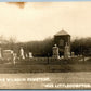 LITTLE COMPTON RI WILBOUR CEMETERY ANTIQUE REAL PHOTO POSTCARD RPPC