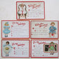 LOT of 5 VALENTINE ANTIQUE POSTCARDS w/ KIDS