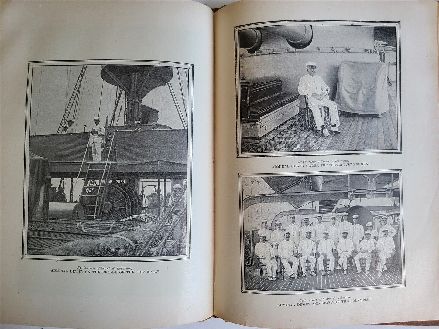 1899 LIFE & ACHIEVEMENTS of ADMIRAL DEWEY MURAT HALSTEAD antique SALESMAN SAMPLE