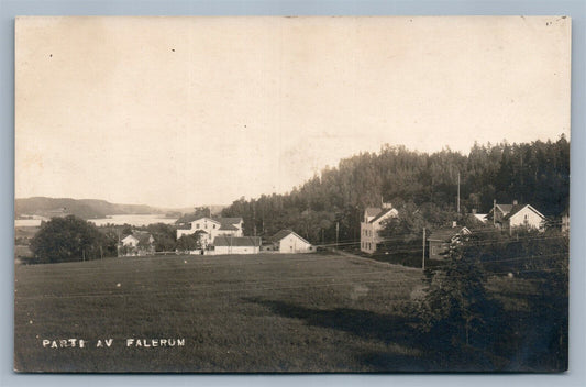 SWEDEN PARTI AV FALERUM ANTIQUE REAL PHOTO POSTCARD RPPC