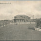 WASHINGTON NJ RAILROAD STATION RAILWAY TRAIN DEPOT ANTIQUE POSTCARD