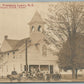POMPTON LAKES NJ ST.MARY'S CHURCH ANTIQUE REAL PHOTO POSTCARD RPPC