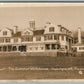 SWAMPSCOTT MA SUMMER WHITEHOUSE ANTIQUE REAL PHOTO POSTCARD RPPC