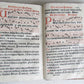 1621 PSALTERIUM ROMANUM antique MISSAL ANTIPHONAL FOLIO 11x6" w/ musical notes