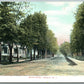 KEYPORT NJ BROAD STREET ANTIQUE POSTCARD ADVERTISING FOR PIANO SELLER AMSTERDAM