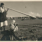 ROMANIA GAINA MOUNTAIN GIRLS FAIR VINTAGE REAL PHOTO POSTCARD RPPC