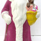 VINTAGE RUSSIAN SOVIET ERA PAPER MACHE CHRISTMAS DECORATION - SANTA 17"