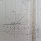 1852 CHART SHOWING POSITIONS of DAVIS'S SOUTH SHOAL & OTHER DANGERS antique