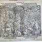 1564 BIBLE FIGURES antique RARE ILLUSTRATED 124 WOODCUTS JOST AMMAN 1st EDITION