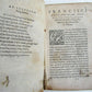 1557 FRANCISCI PETRARCA POETAE antique 16th CENTURY