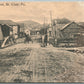 ST.CLAIR PA HANCOCK STREET ANTIQUE POSTCARD