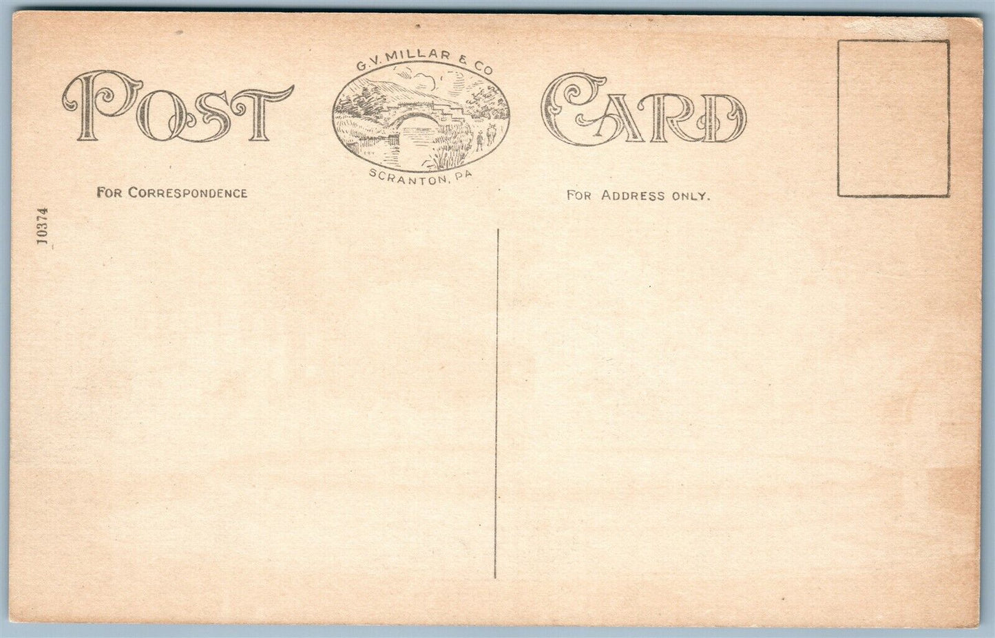 WASHINGTON NJ HOTEL WINDSOR ANTIQUE POSTCARD