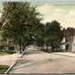 SCOTTDALE PA N.CHESTNUT STREET 1908 ANTIQUE POSTCARD