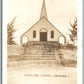 JAPAN OKINAWA OBASCOW CHAPEL VINTAGE REAL PHOTO POSTCARD RPPC