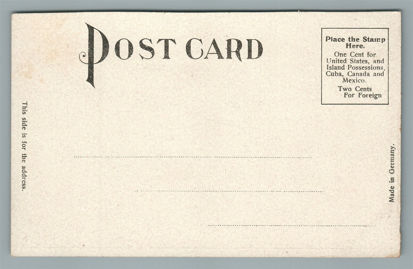 ATLANTIC CITY NJ YACHTING PARTY ANTIQUE POSTCARD