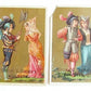 PHILADELPHIA PA WALTER WILSON BISCUITS SET of 4 ANTIQUE VICTORIAN TRADE CARDS