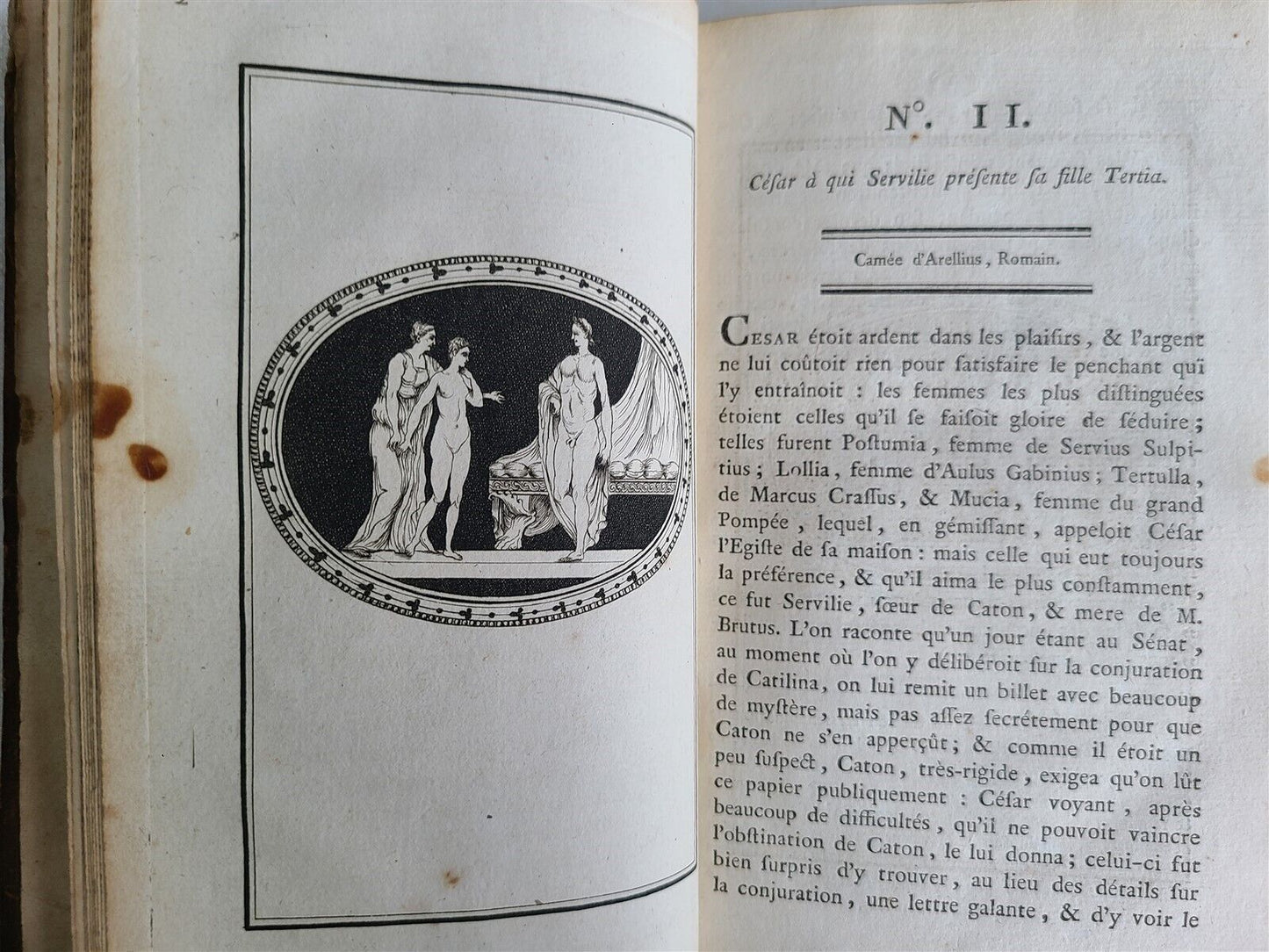 1790 MONUMENS DE CULTE SECRET DES DAMES ROMAINES antique EROTIC ENGRAVINGS rare