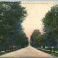 COUDERSPORT PA NORTH MAIN STREET ANTIQUE POSTCARD