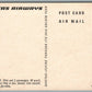 QUANTAS AIRWAYS AIRPLANE AUSTRALIA 1921 ANTIQUE POSTCARD