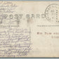 JEFFERSON IA WEST SIDE SQUARE ANTIQUE REAL PHOTO POSTCARD RPPC