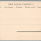 SWITZERLAND GORNERGRATBAHN & MATTERHORN RIBBED UNDERWEAR FACTORY ANTIQE POSTCARD