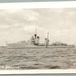 MILITARY SHIP USS DRAYTON ANTIQUE REAL PHOTO POSTCARD RPPC