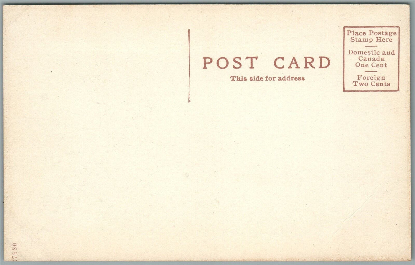 DANSVILLE NY EPISCOPAL CHURCH ANTIQUE POSTCARD