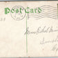 CHESTER PA GROZER'S HOMEOPATIC HOSPITAL ANTIQUE POSTCARD