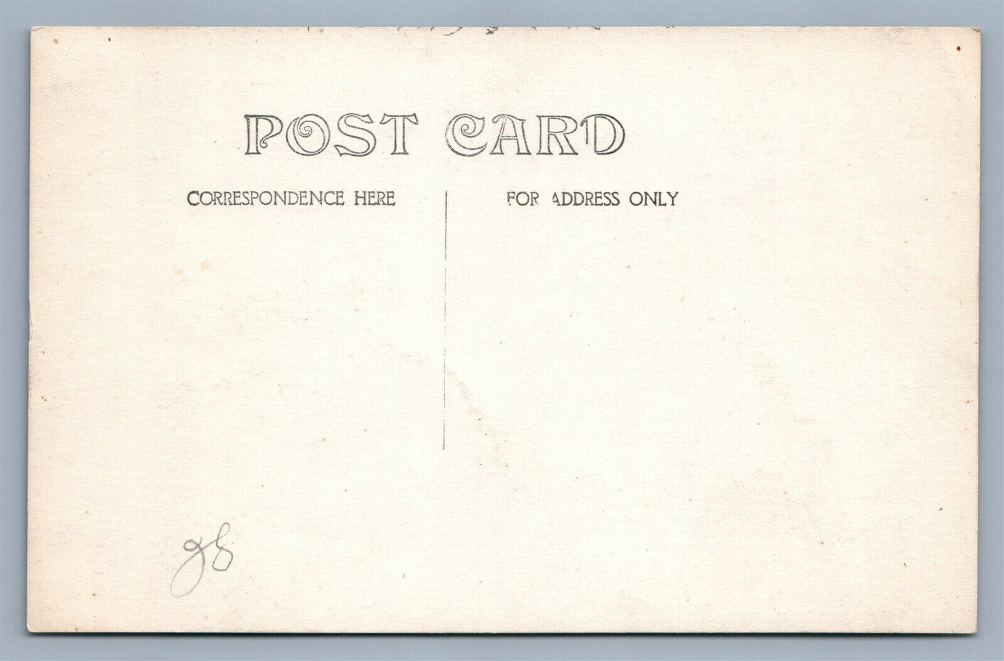 SCHOHARIE NY STONE FORT BUILT IN 1772 ANTIQUE REAL PHOTO POSTCARD RPPC