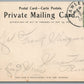 EAST LYNN TAFTON PIKE CO. PA ANTIQUE PRIVATE MAILING POSTCARD