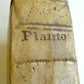 1725 M. Accii Plauti COMOEDIAE antique VELLUM BOUND