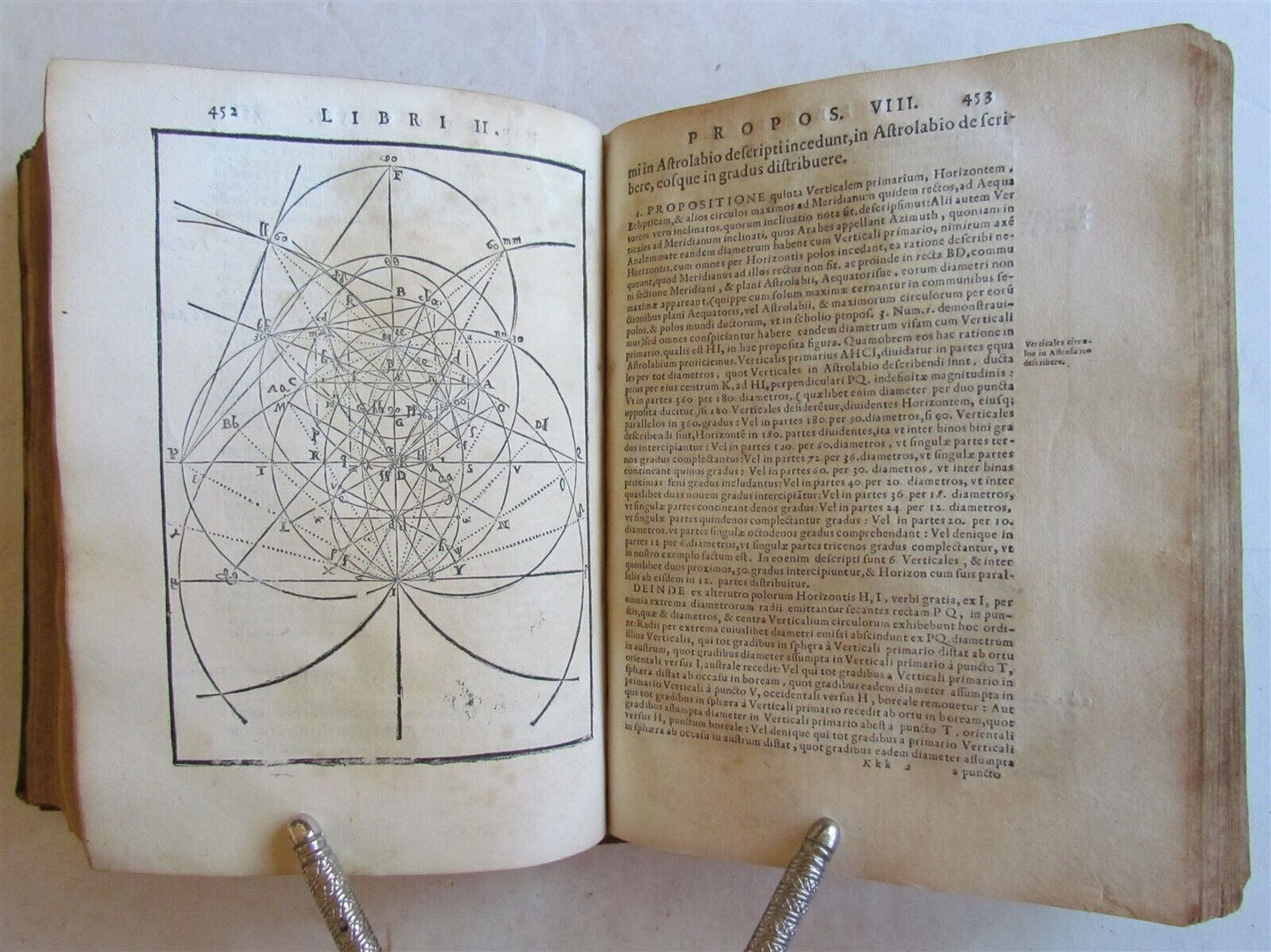 1593 ASTROLABIUM by Christopher Clavius ILLUSTRATED ASTROMNOMY scarce ANTIQUE