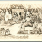 CATS CIRCUS ANTIQUE REAL PHOTO RPPC signed by POSTCARD MANUFACTURER G. BOSWORTH